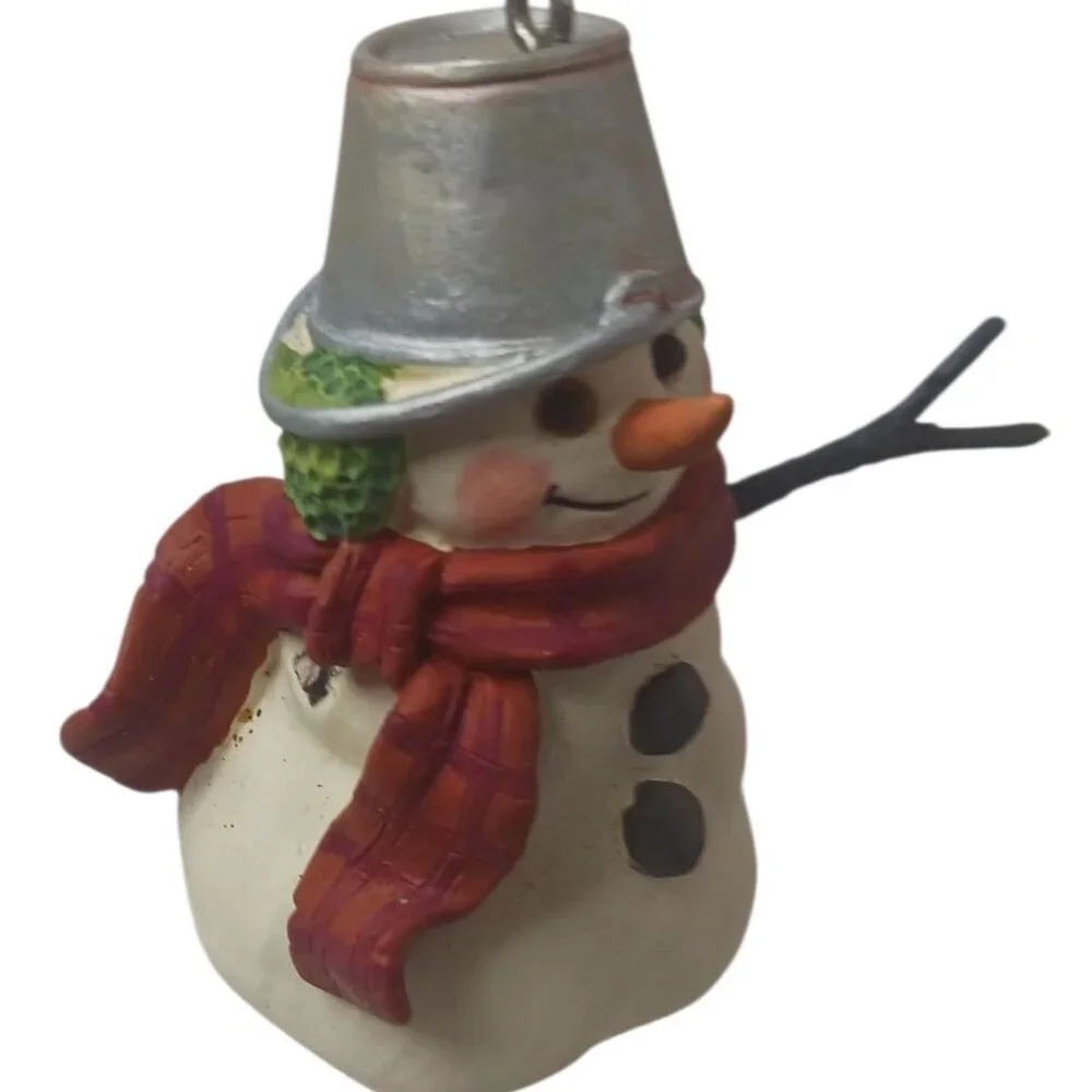 Hallmark Keepsake Ornament Set 3 Snowmen Of Mitford 1999 Collectible Christmas